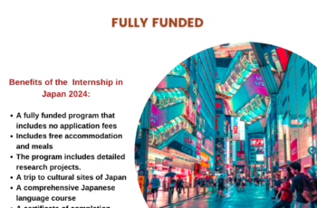 Japan Summer Internship 2024 | Fully Funded