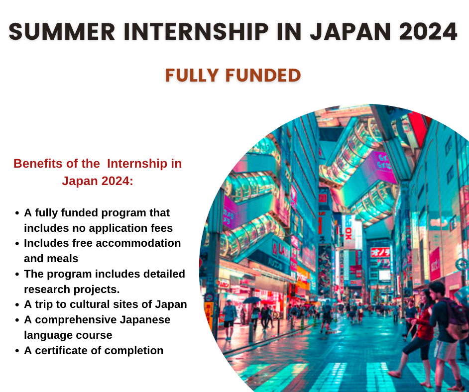 Japan Summer Internship 2024 Fully Funded Europingram