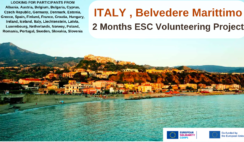 Italy , Belvedere Marittimo : 2 Months Volunteering Project