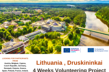 Lithuania , Druskininkai : 4 Weeks Volunteering Project