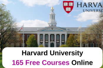 Harvard University 165 Free Courses Online