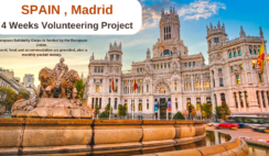 Spain , Madrid : 4 Weeks Volunteering Project