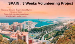 Spain : 3 Weeks Volunteering Project