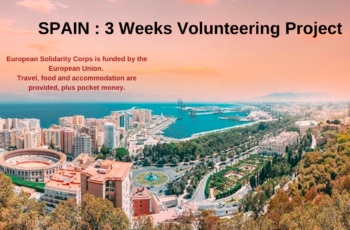 Spain : 3 Weeks Volunteering Project