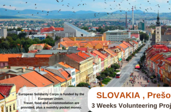 Slovakia , Presov : 3 Weeks Volunteering Project