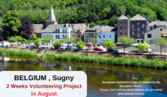 Belgium , Sugny : 2 Weeks Volunteering in August