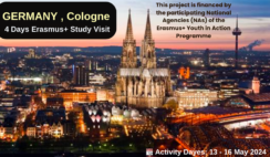 Germany , Cologne : 4 Days Erasmus+ Study Visit