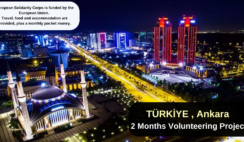 Türkiye , Ankara : 2 Months Volunteering Project