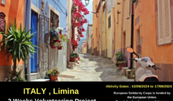 Italy , Limina : 2 Weeks Volunteering Project