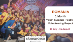 Romania : 1 Month Youth Festival Project