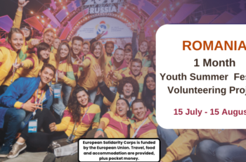 Romania : 1 Month Youth Festival Project