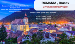 Romania , Brasov : 2 Volunteering Project