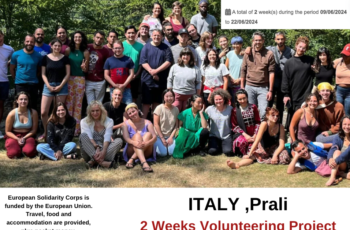 Italy ,Prali : 2 Weeks Volunteering Project