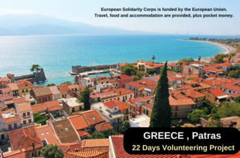 Greece , Patras : 22 Days Volunteering Project