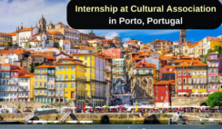 Internship at Cultural Association in Porto, Portugal