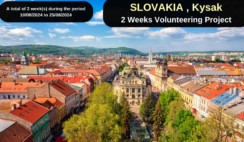 Slovakia , Kysak : 2 Weeks Volunteering Project