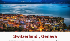 Switzerland , Geneva : CERN Short Term Internship 2024