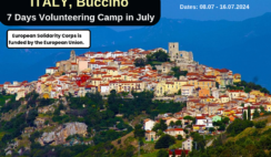 Italy , Buccino : 7 Days Volunteering Camp in July