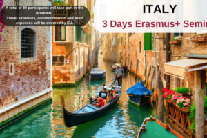 Italy : 3 Days Erasmus+ Seminar