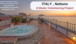 Italy , Nettuno : 8 Weeks Volunteering Project