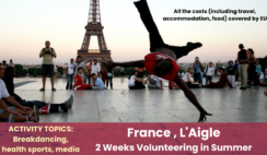 France , L’Aigle : 2 Weeks Volunteering Project