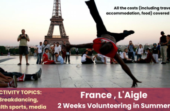 France , L’Aigle : 2 Weeks Volunteering Project