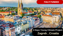 Croatia , Zagreb : 4 Days Young Climate Project – Fully Funded