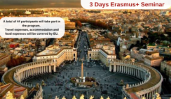 Italy , Rome : 3 Days Erasmus+ Seminar