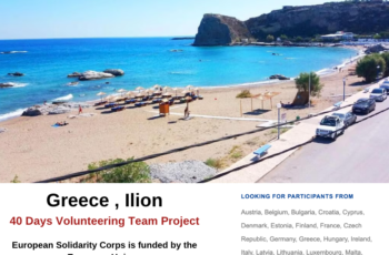 Greece , Ilion : 40 Days Volunteering Project