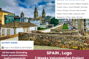 Spain , Lugo : 2 Weeks Volunteering Project