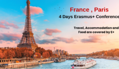 France , Paris : 4 Days Erasmus+ Conference