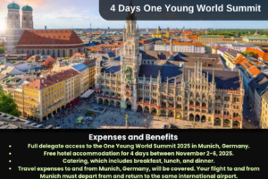 One Young World Summit 2025 in Germany  (Fully Funded)