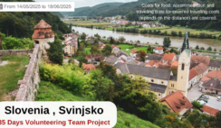 Slovenia , Svinjsko : 35 Days Volunteering Project