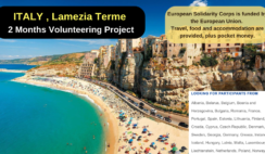 Italy , Lamezia Terme : 2 Months Volunteering Project