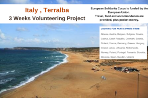 Italy , Terralba : 3 Weeks Volunteering Project