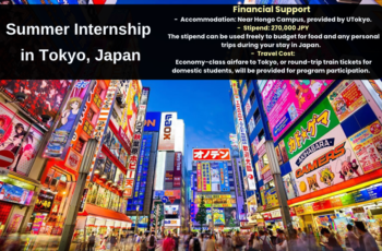 Summer Internship in Tokyo, Japan