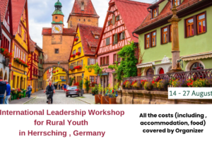 International Leadership Workshop for Rural Youth in Herrsching , Germany