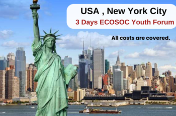 USA , New York City : 3 Days ECOSOC Youth Forum