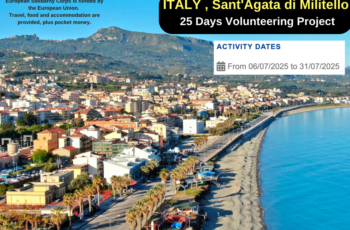 Italy , Sant’Agata di Militello : 25 Days Volunteering Project in July