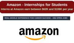 Amazon – Internships for Students