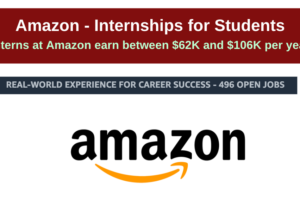 Amazon – Internships for Students