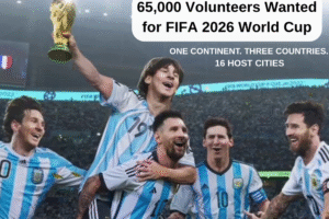 65,000 Volunteers Wanted for FIFA 2026 World Cup