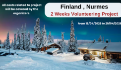 Finland , Nurmes : 2 Weeks Volunteering Project