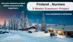 Finland , Nurmes : 3 Weeks Volunteering Project