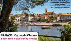 France , Cause de Clerans : Short Term Volunteering Project