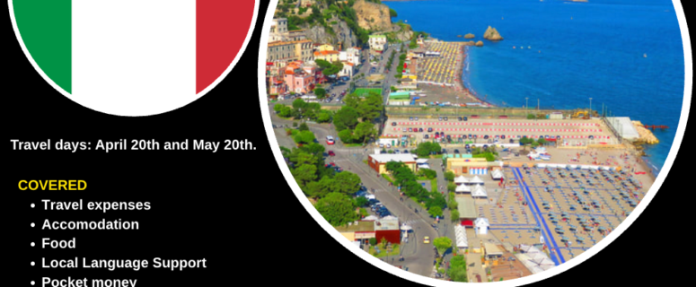 1 month volunteer project in Eboli, Italy