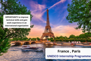 France , Paris: UNESCO Internship Programme