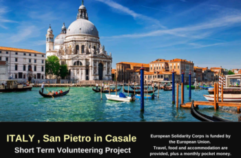 Short Term Volunteering Project: San Pietro in Casale, Italy