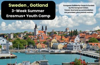 Sweden, Gotland: 3-Week Summer Erasmus+ Youth Camp