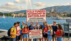 Fully Funded Internship in Switzerland : 2370 Euro Monthly and Travel Tickets